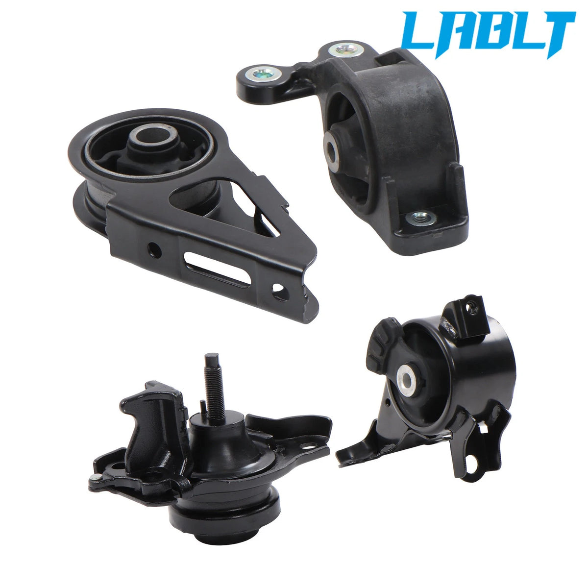 4X Engine Motor & Trans Mount for Honda Fit (2007–2008) 1.5L Manual Trans