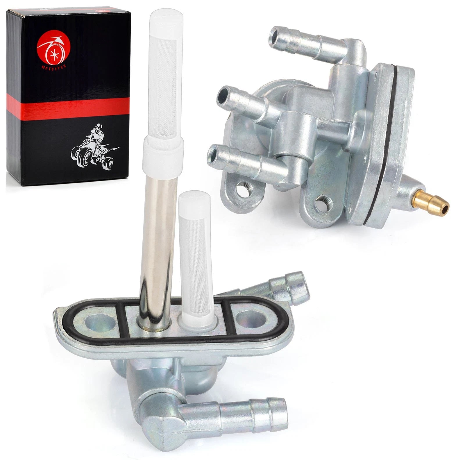 Fuel Valve Petcock + Filter Assy for Yamaha XV250 Route 66 (1988–1990) 2UJ-24560-10-00