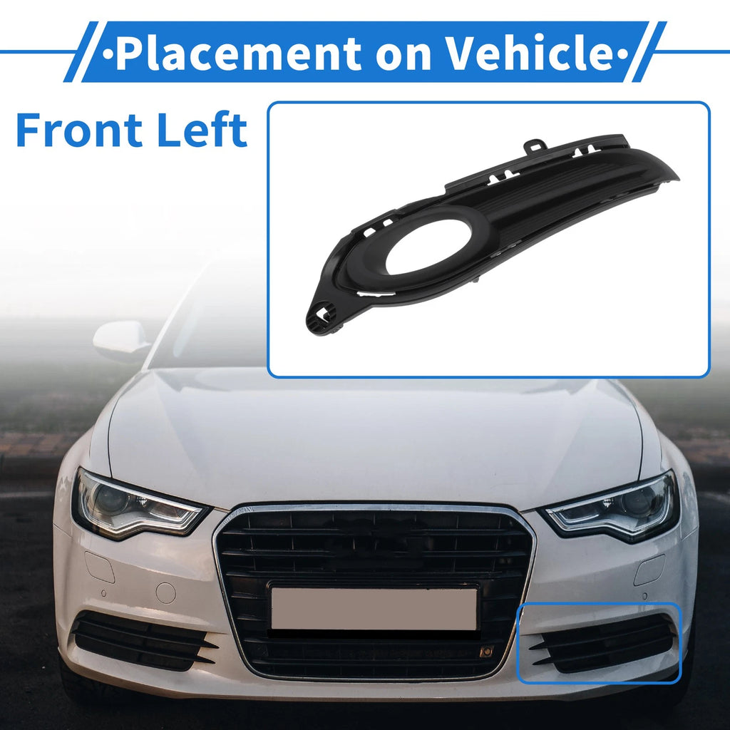 Front Left Fog Light Grill Replacement for Honda HR-V (2015–2019)