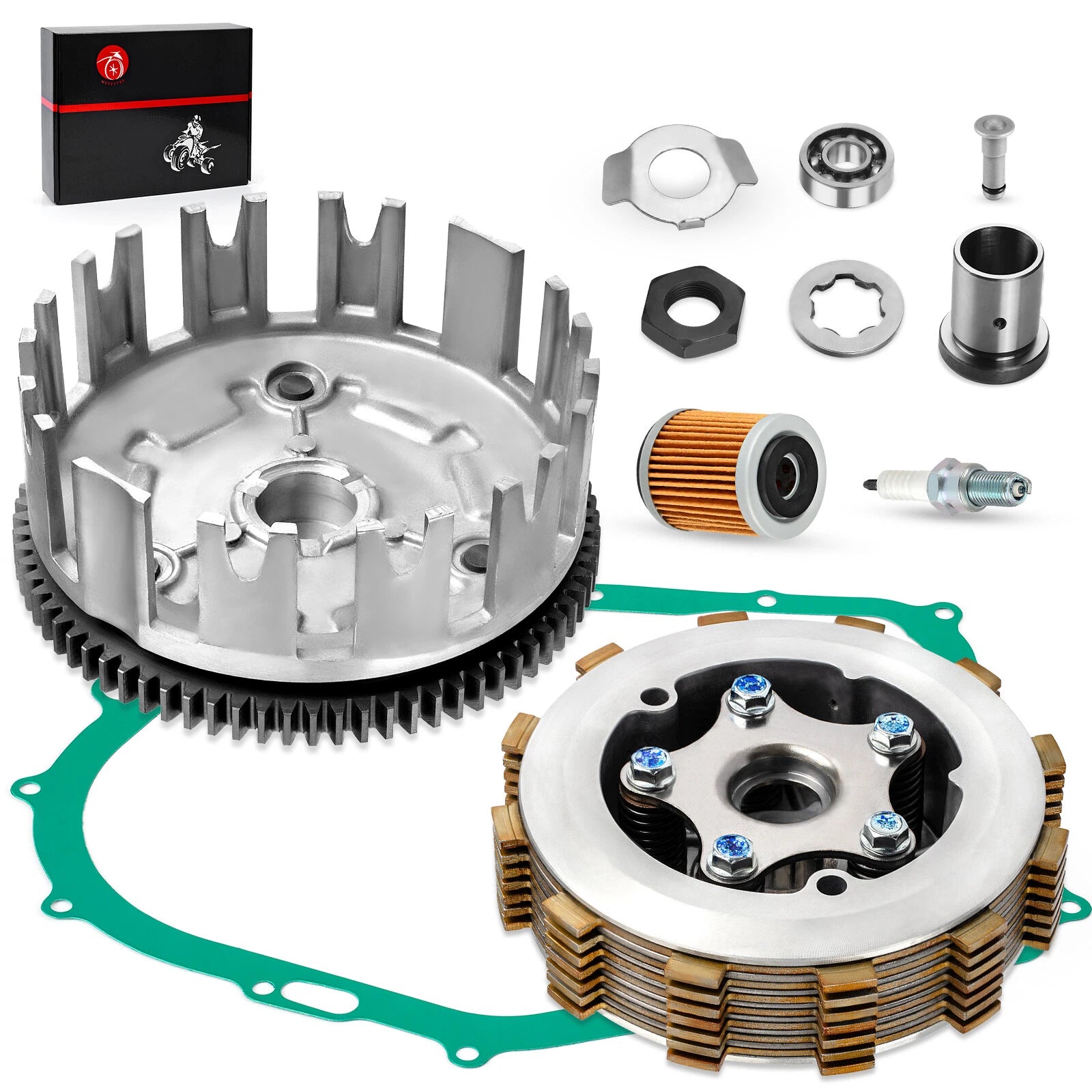 Clutch Assembly Kit for Yamaha Warrior Raptor 350 (1987–2013)