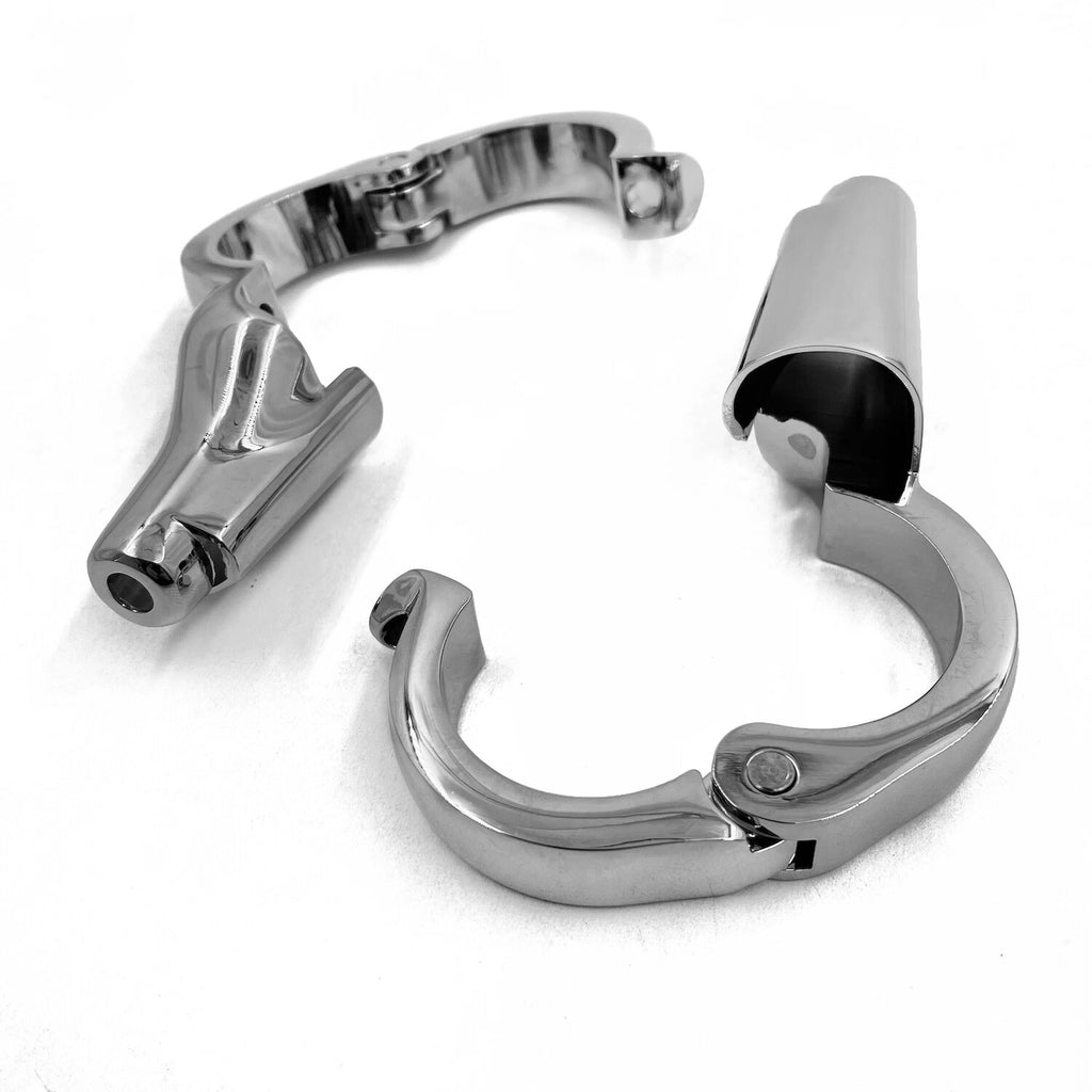 Chrome Front Turn Signal Relocation Kit for Harley FXD Dyna (2008–2017)