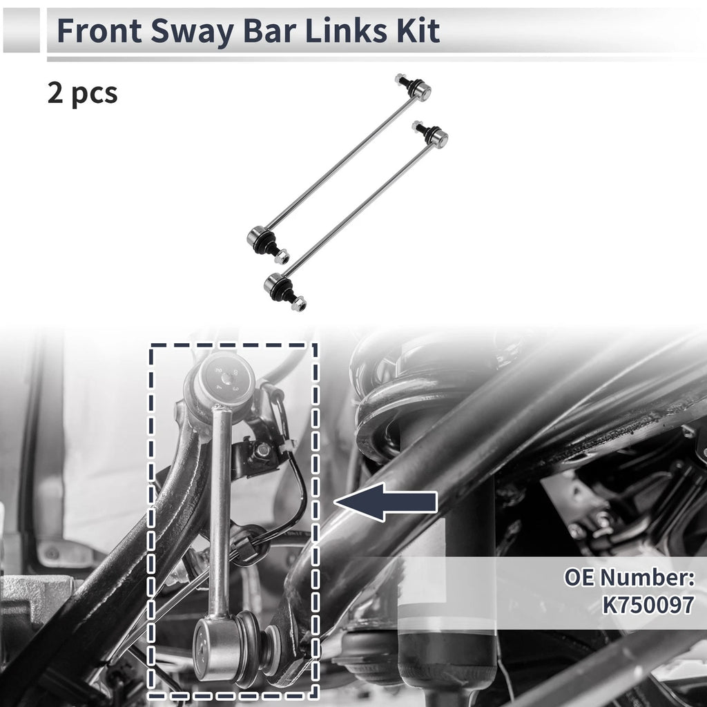 Front Stabilizer Bar Links No Bushing for Honda Ridgeline (2006–2014)