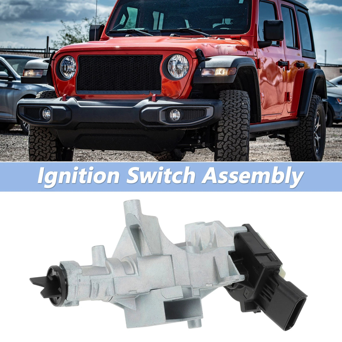 Ignition Lock Cylinder No.68054822AB for Jeep Wrangler (2007–2017)