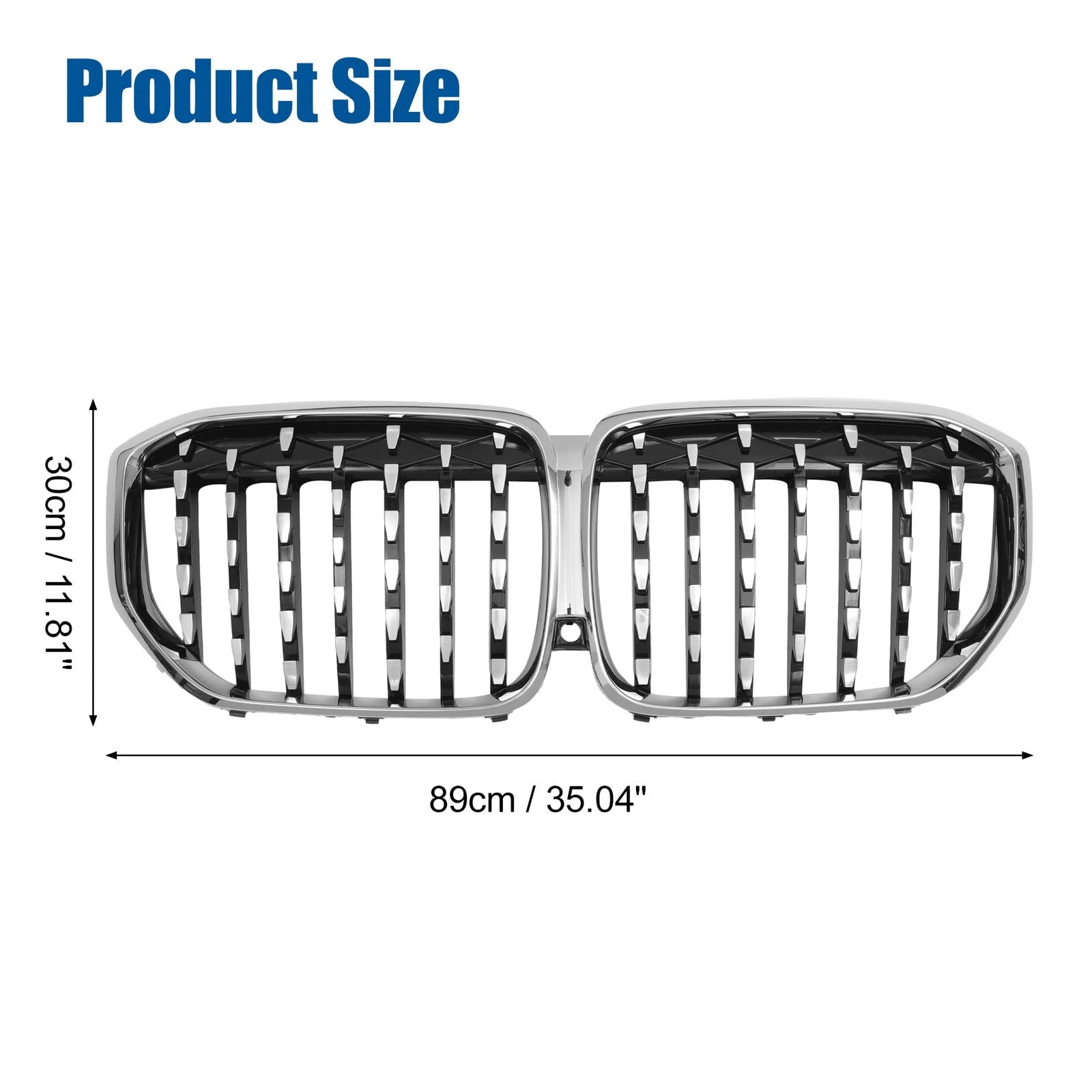 Front Hood Bumper Grille Grill for BMW X5 (2014–2018)
