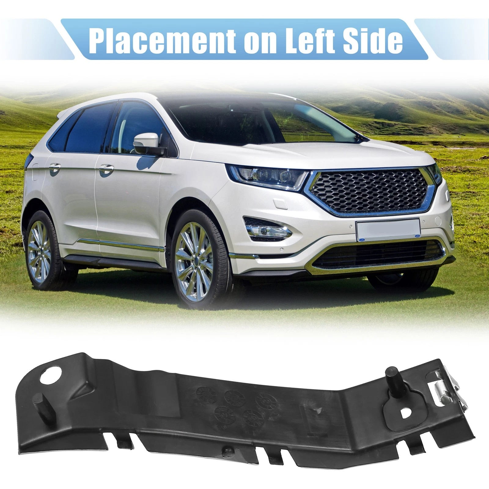 Front Left Bumper Cover Bracket No. 7T4Z17E814B for Ford Edge (2007–2010)