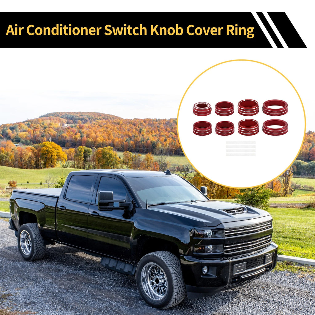 4WD Light Switch Knob Cover Ring Replacement for GMC Sierra (2014–2018)