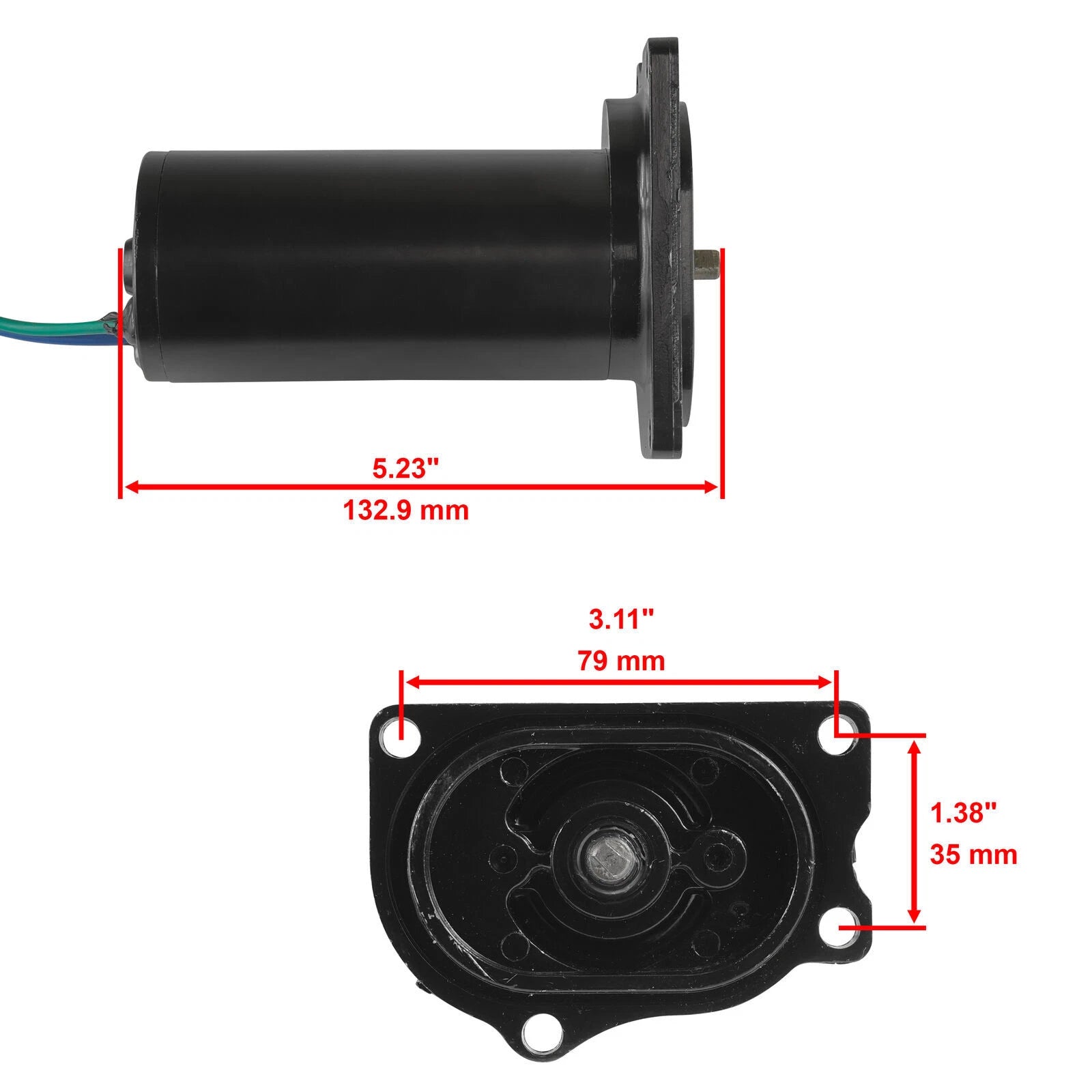 Tilt Trim 827675A1 for Mercury Force 50/40 Hp (1995–1999) / 35-75 Hp (1984–1999)