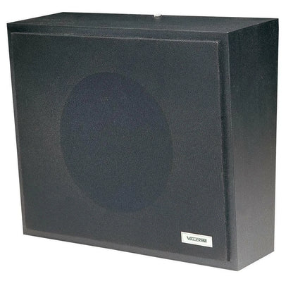 Valcom V-1016-BK Wall Speaker for (1 Watt, Black)