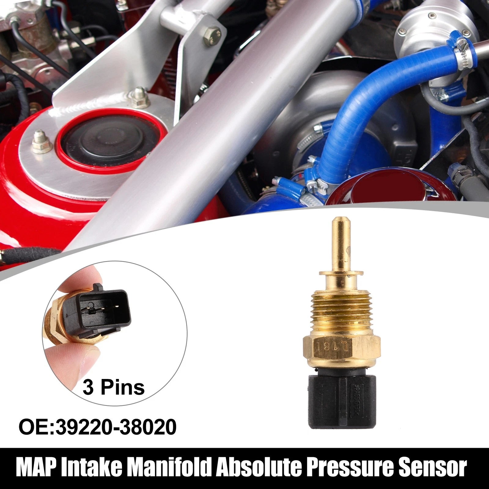 Engine Water Coolant Temperature Sensor Replacement for Hyundai Accent (2006–2019)
