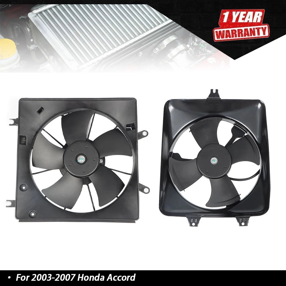 Cooling Fan Assembly Set for Honda Accord (2003–2007)
