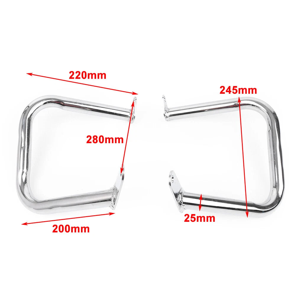 Chrome Engine Guard Highway Crash Bar for Yamaha V-Star XVS400 XVS650 (1998–2016)