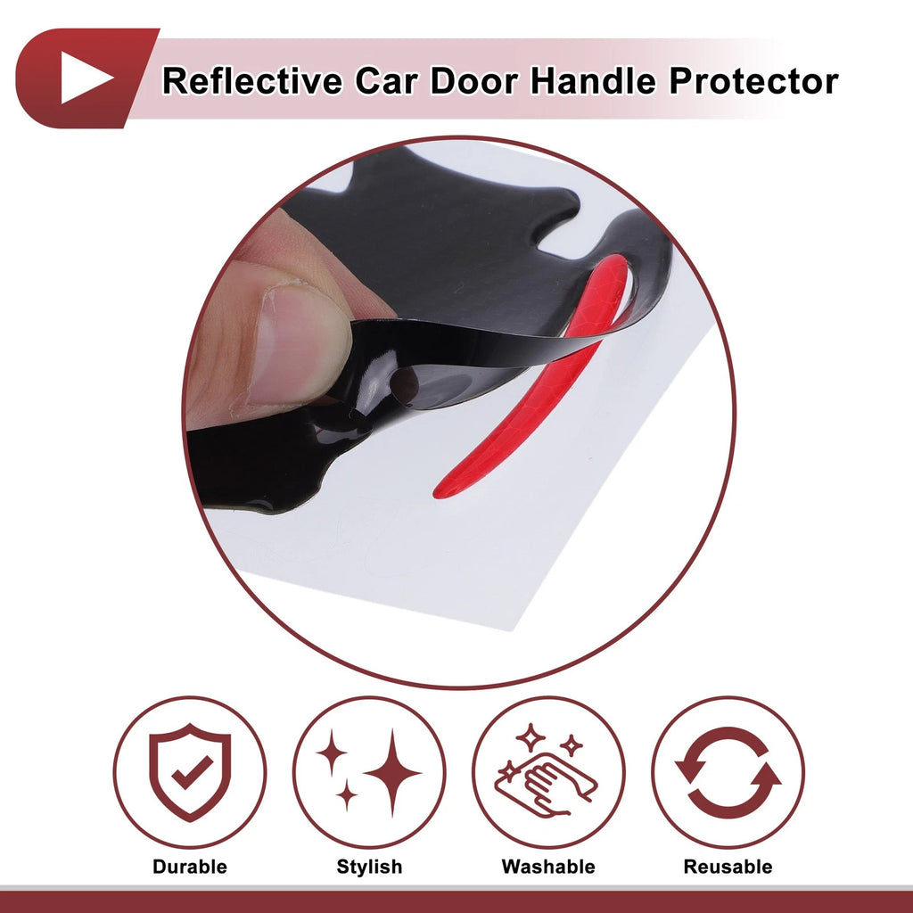 Reflective Door Handle Scratch Protector Film for Car