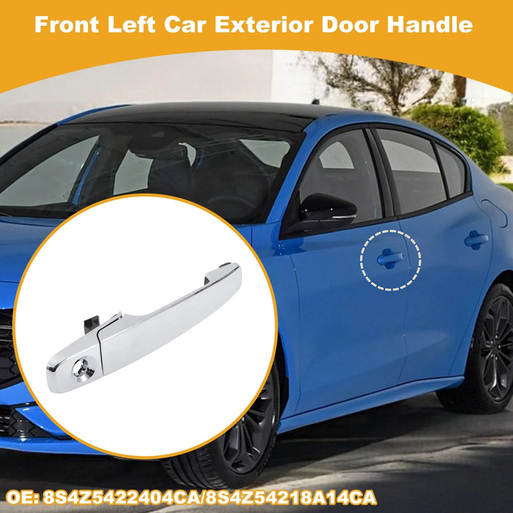 Front Left Exterior Door Handle Replacement for Ford Focus 2008–2011