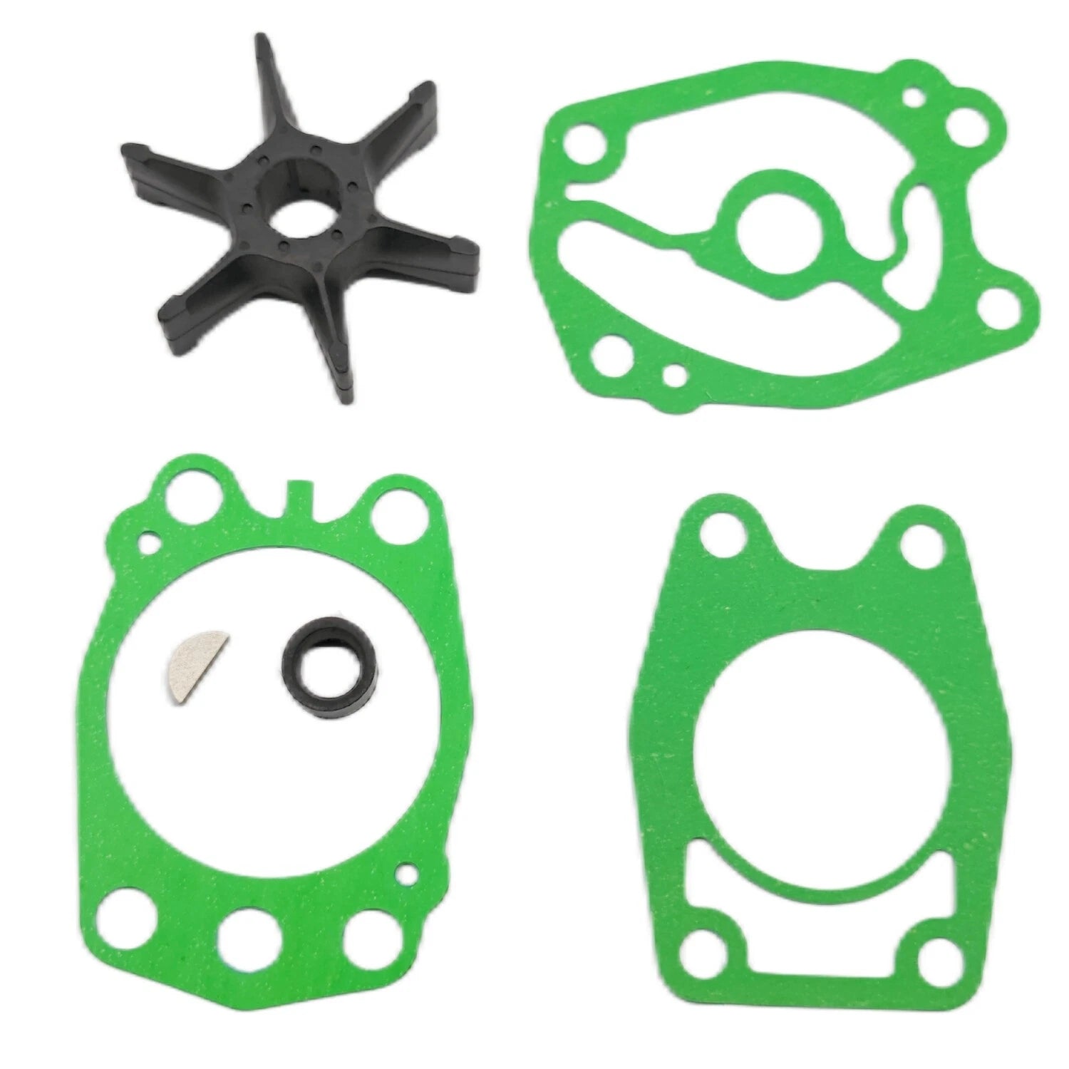 Water Pump Impeller Kit for Yamaha 2-Stroke 40 HP C40 Outboard (679-W0078-A0)