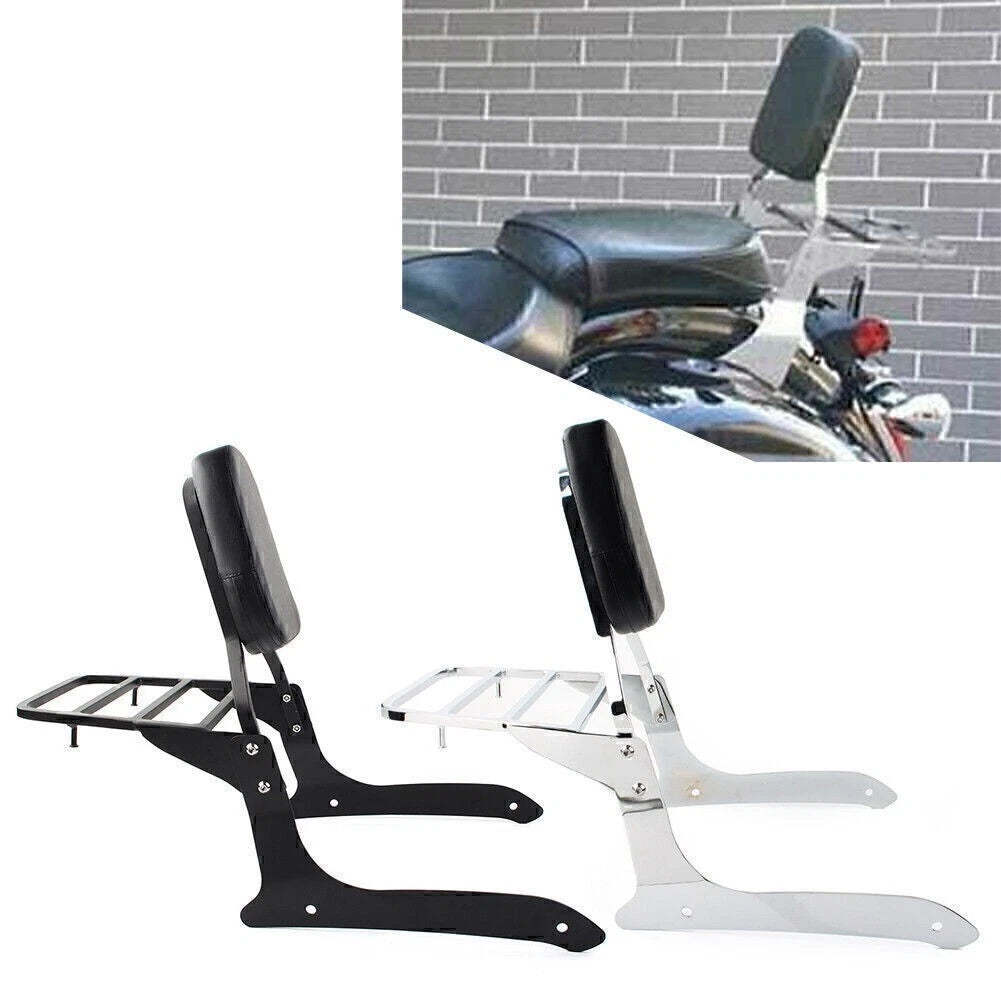 Rückenpolster mit Gepäckträger für Yamaha XVS1300A Midnight V Star (2007–2015)