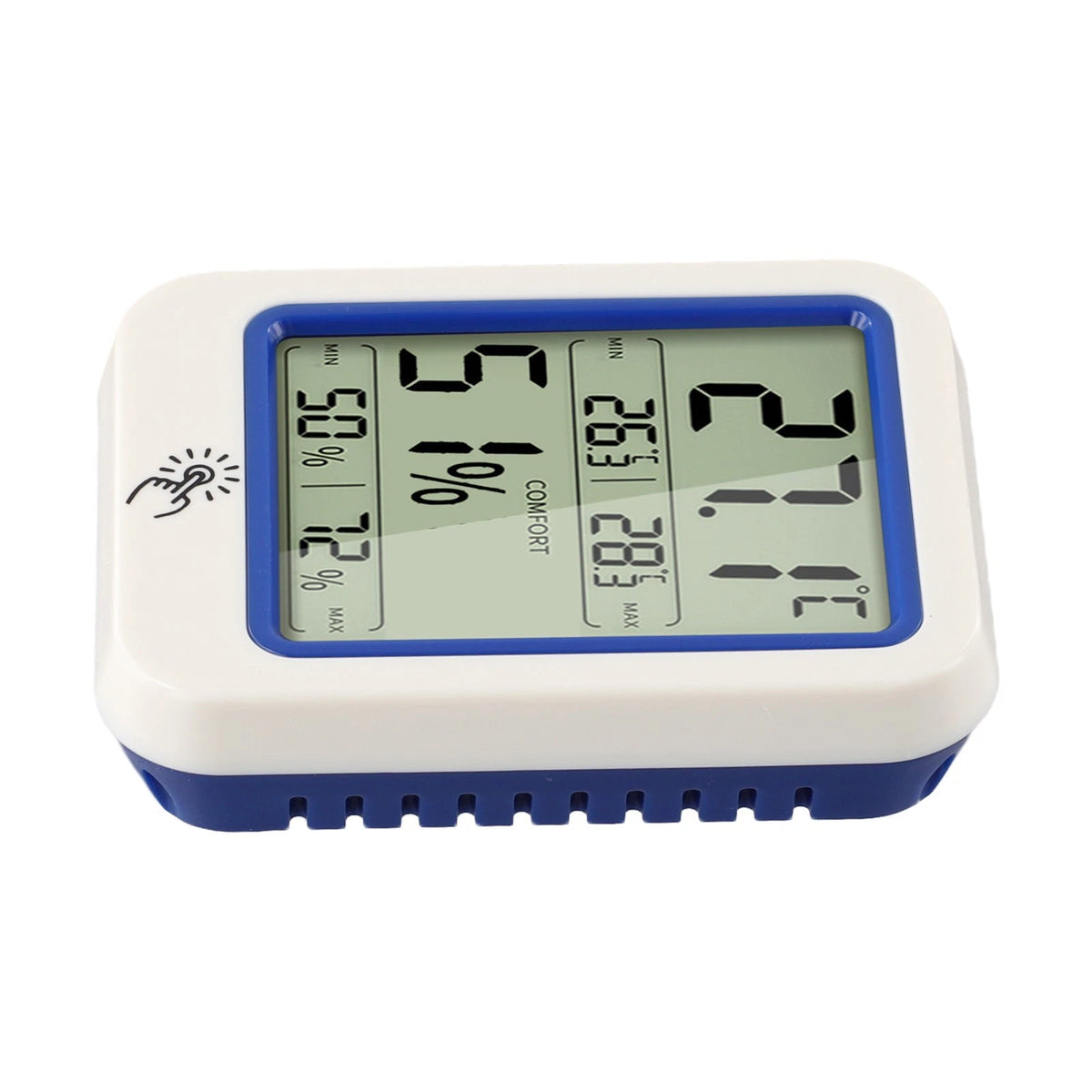 Compact Room Thermometer Hygrometer for Home Climate Control
