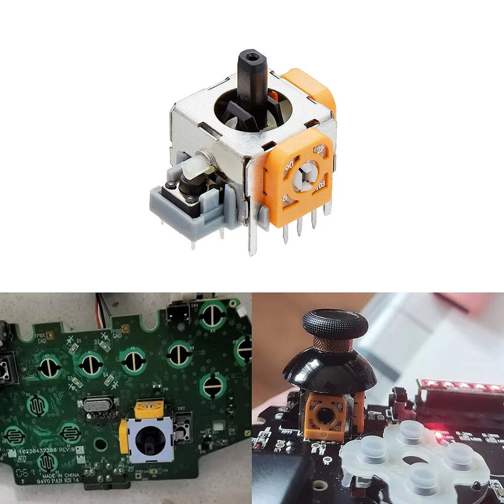 5Pcs Analog Stick Joystick for Xbox 360/PS2/PS3 Controller