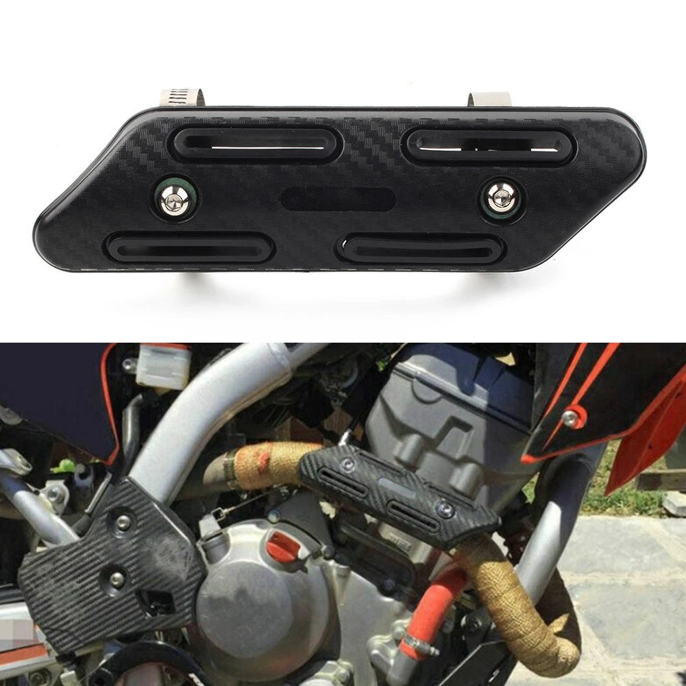 Exhaust Muffler Pipe Heat Shield Cover for Universal (Fits )