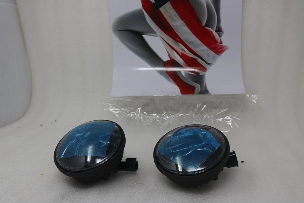 2X OEM Harley Daymaker 4" Auxiliary Lamps B 68000008A