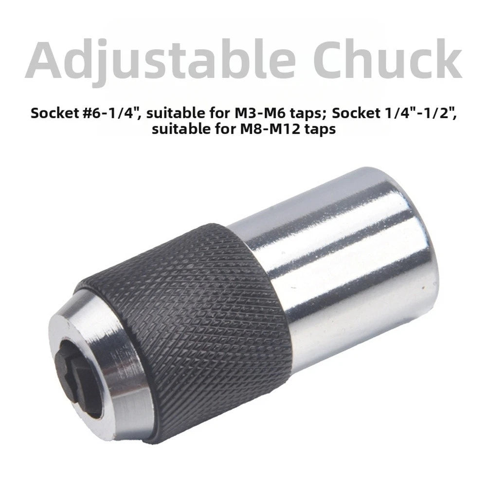 Adjustable Tap Sleeve Socket Wrench Set for M3 M6 M8 M12