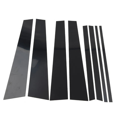 Pillar Post Door Window Cover Trim Kit For Honda Pilot Ridgeline 2016-2022