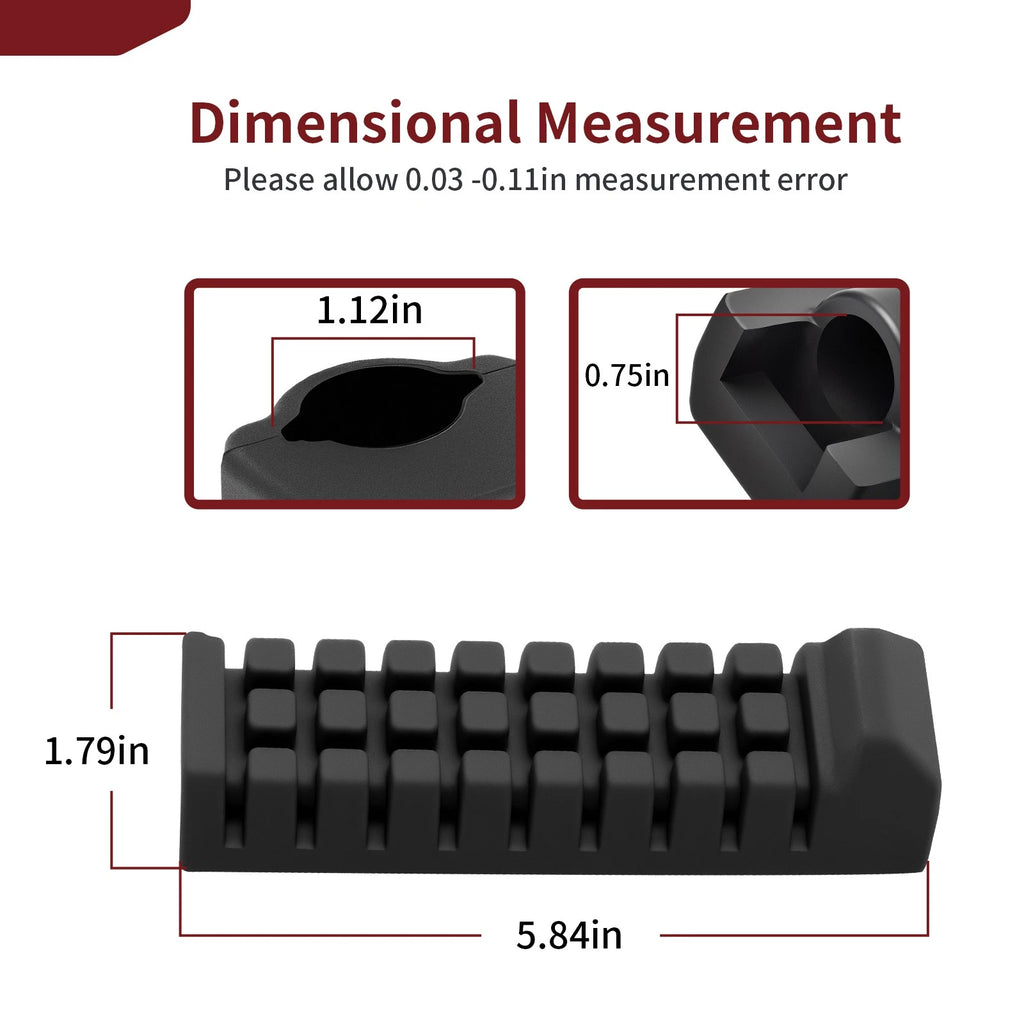 Foot Peg Rest for Suzuki Quadsport LT80 (1987–2006) 43551-40B00