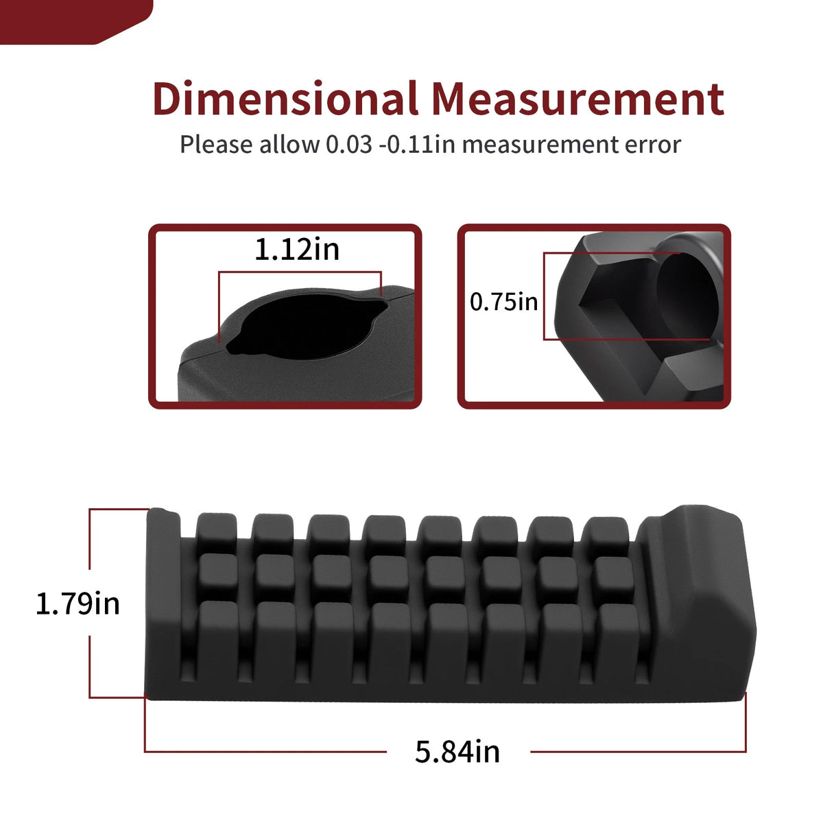 Foot Peg Rest for Suzuki Quadsport LT80 (1987–2006) 43551-40B00
