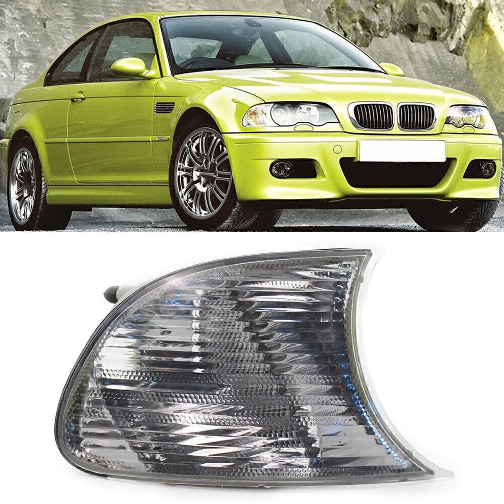 ABS Corner Light Clear Lens Right for BMW E46 3-Series (2000–2001)