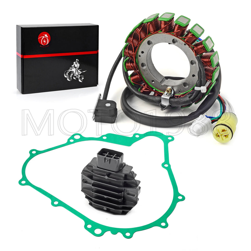 Stator & Regulator Rectifier with Gasket for Yamaha Grizzly 400 450 (2007–2008)