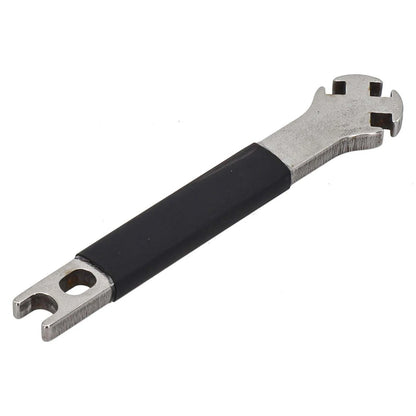 Portable Bicycle Spoke Wrench for Wheel Maintenance (No Specific Part Numbers)