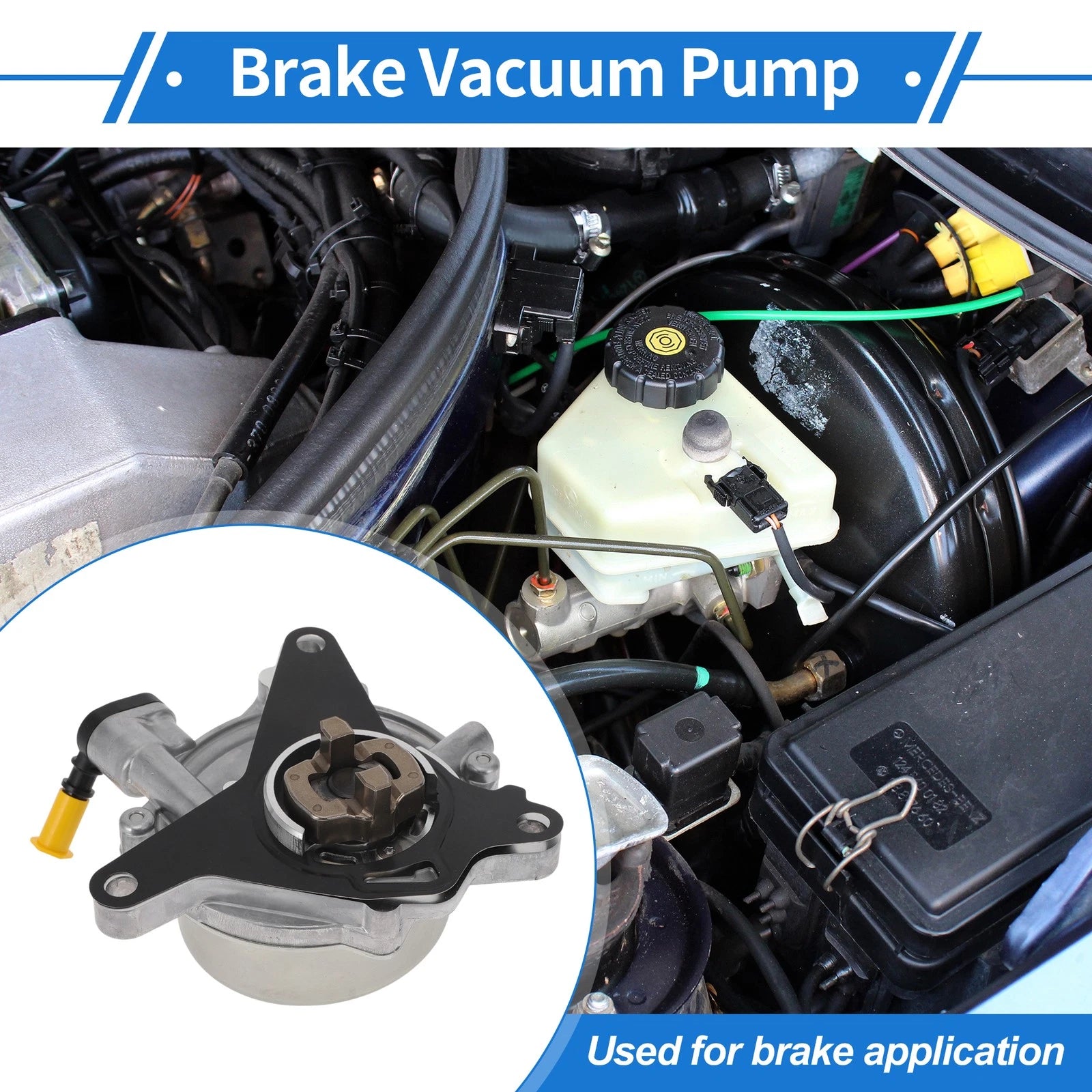 Brake Vacuum Pump Replacement for Fiat 500 (2018–2019)