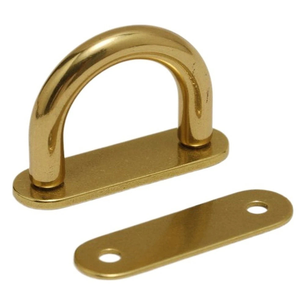 Brass D Ring Buckle for DIY Leather Goods and Bag Strap Hardware