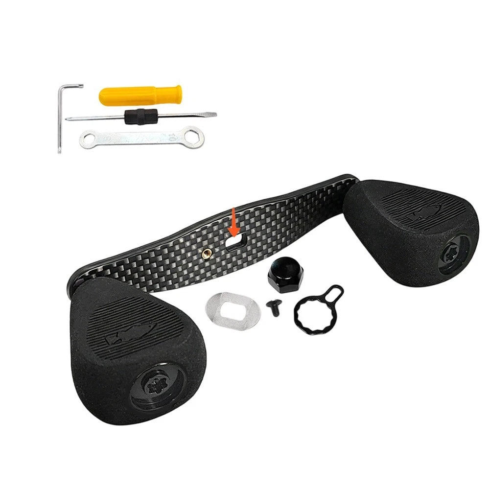Handle Arm for Baitcasting Reel 110mm Length Carbon Fiber Lightweight