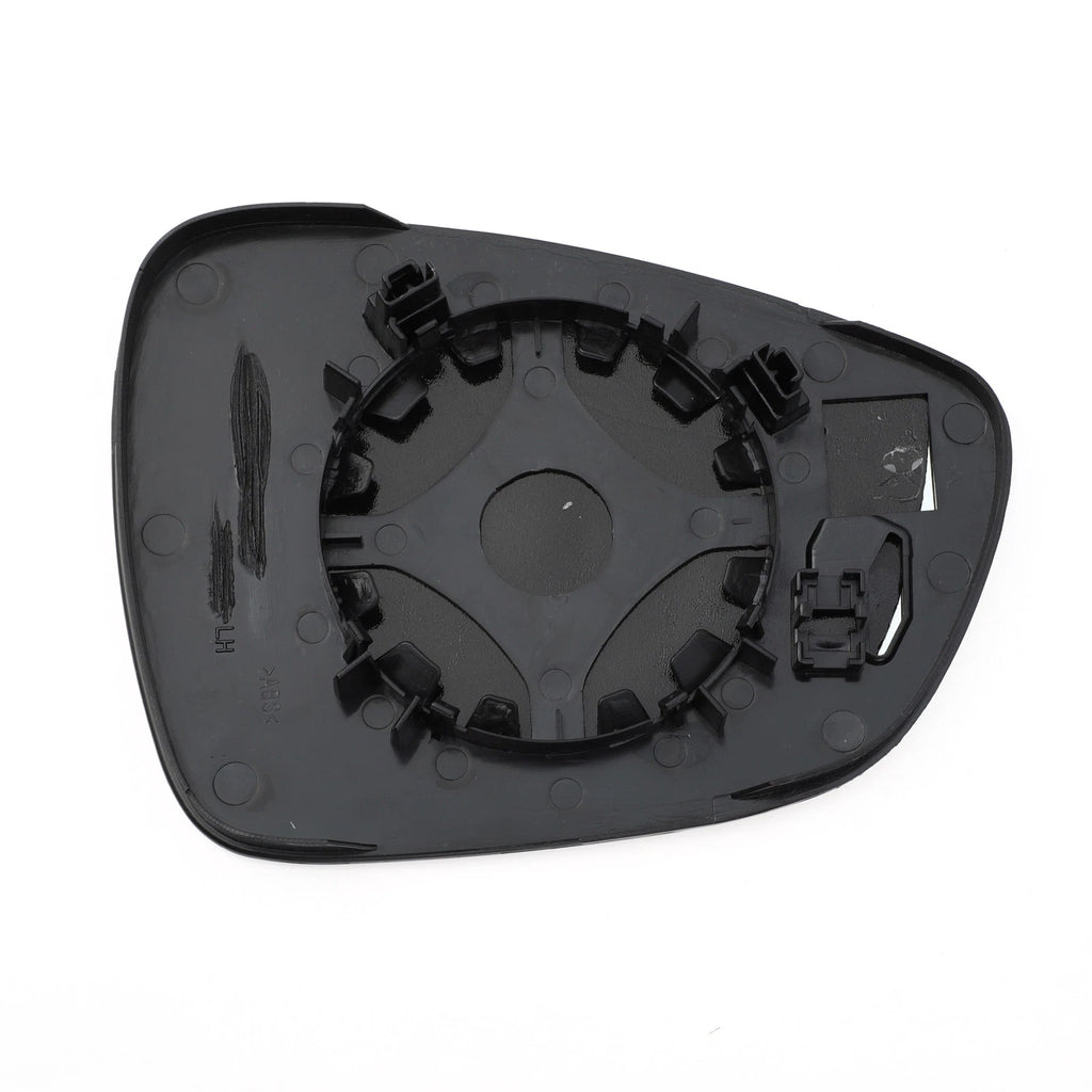 Left Side White Mirror Glass w/ Back for Citroen C3 (2009–2016)