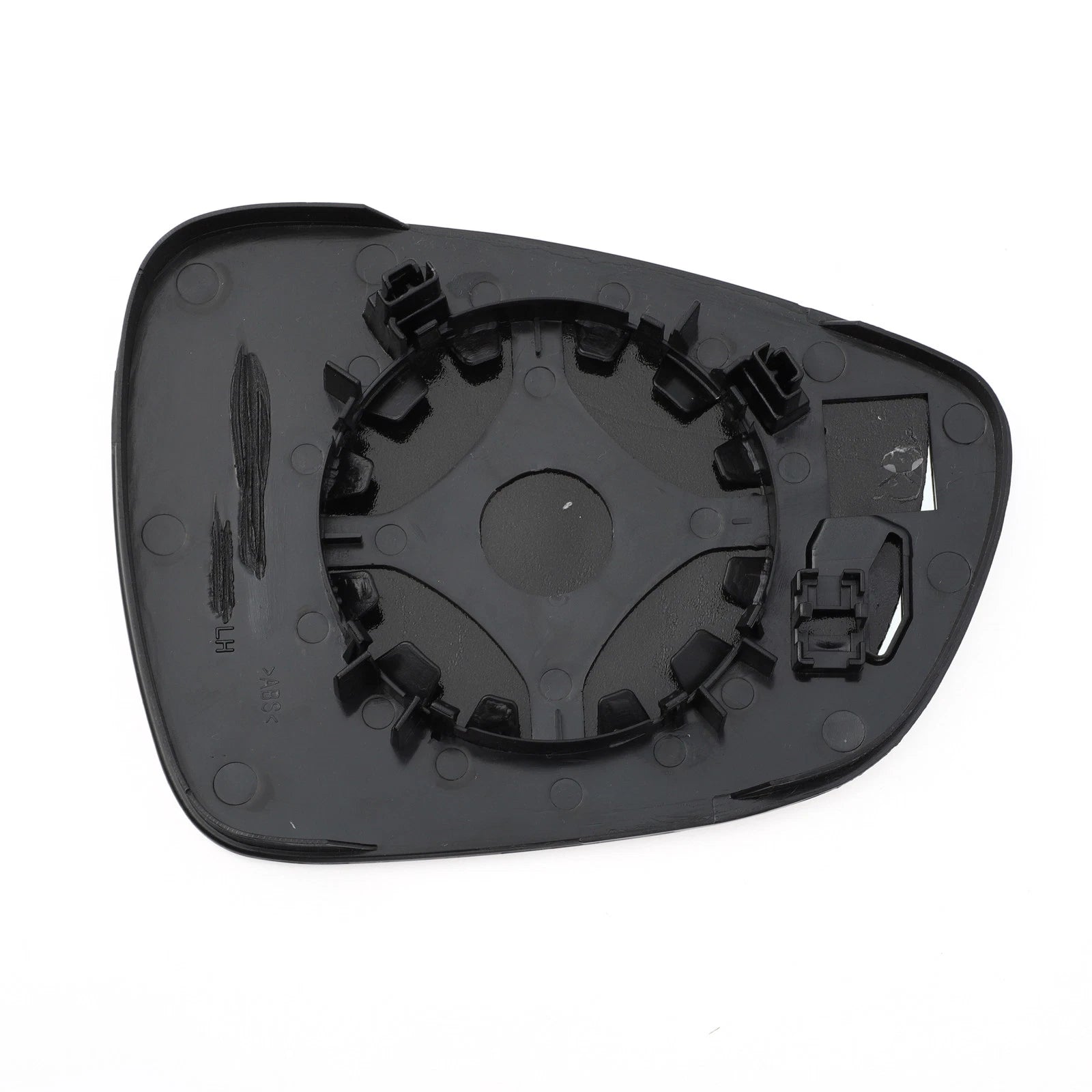 Left Side White Mirror Glass w/ Back for Citroen C3 (2009–2016)
