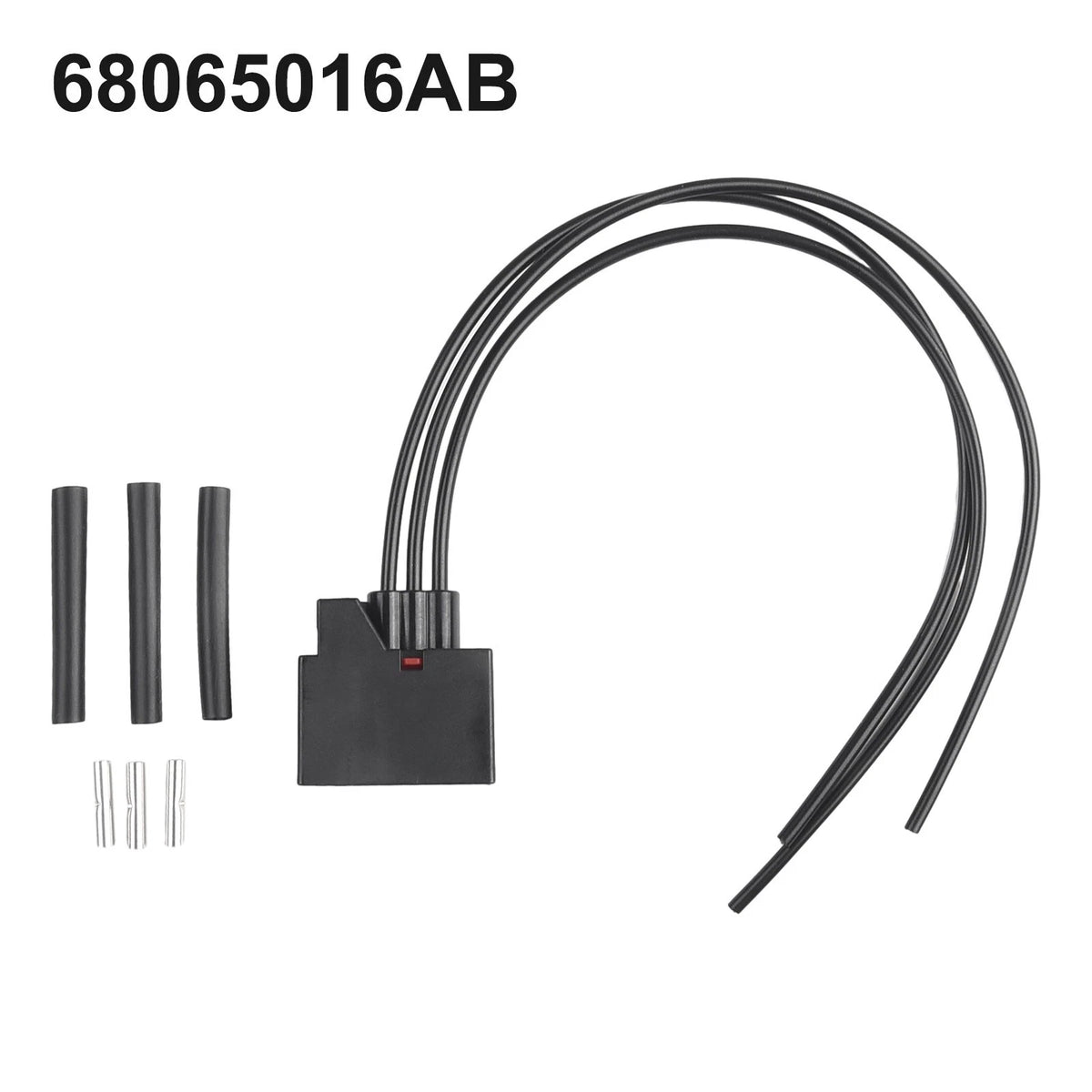 Front Turn Signal Connector Plug with Tube for Jeep