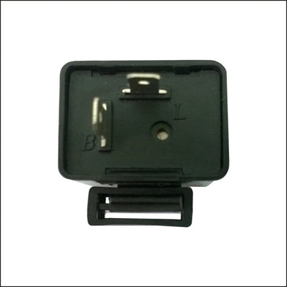 2 Pin LED Flasher Relay for Turn Signal Repair (6-12V Compatibility)