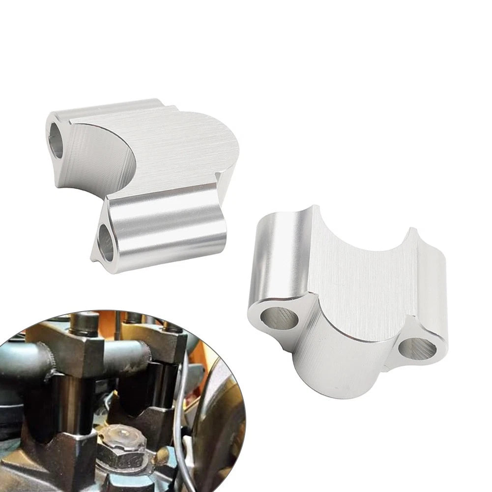 30mm Handlebar Risers Mount Clamp Adapter for Motorcycle