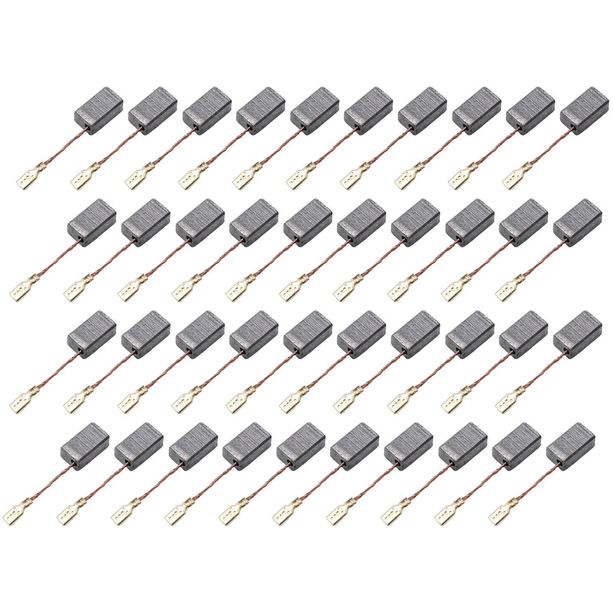 40-Piece Carbon Brushes Set for Electric Drill