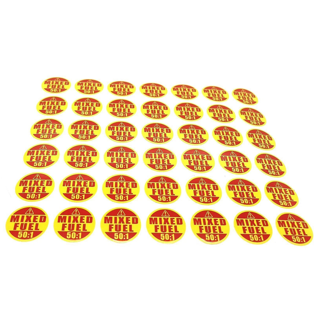 Mixed Fuel Sticker 50:1 for