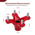 Rear Red Wheel Hub for Honda TRX250X TRX300X TRX400X ATC200X TRX450R/ER (2000–2023)