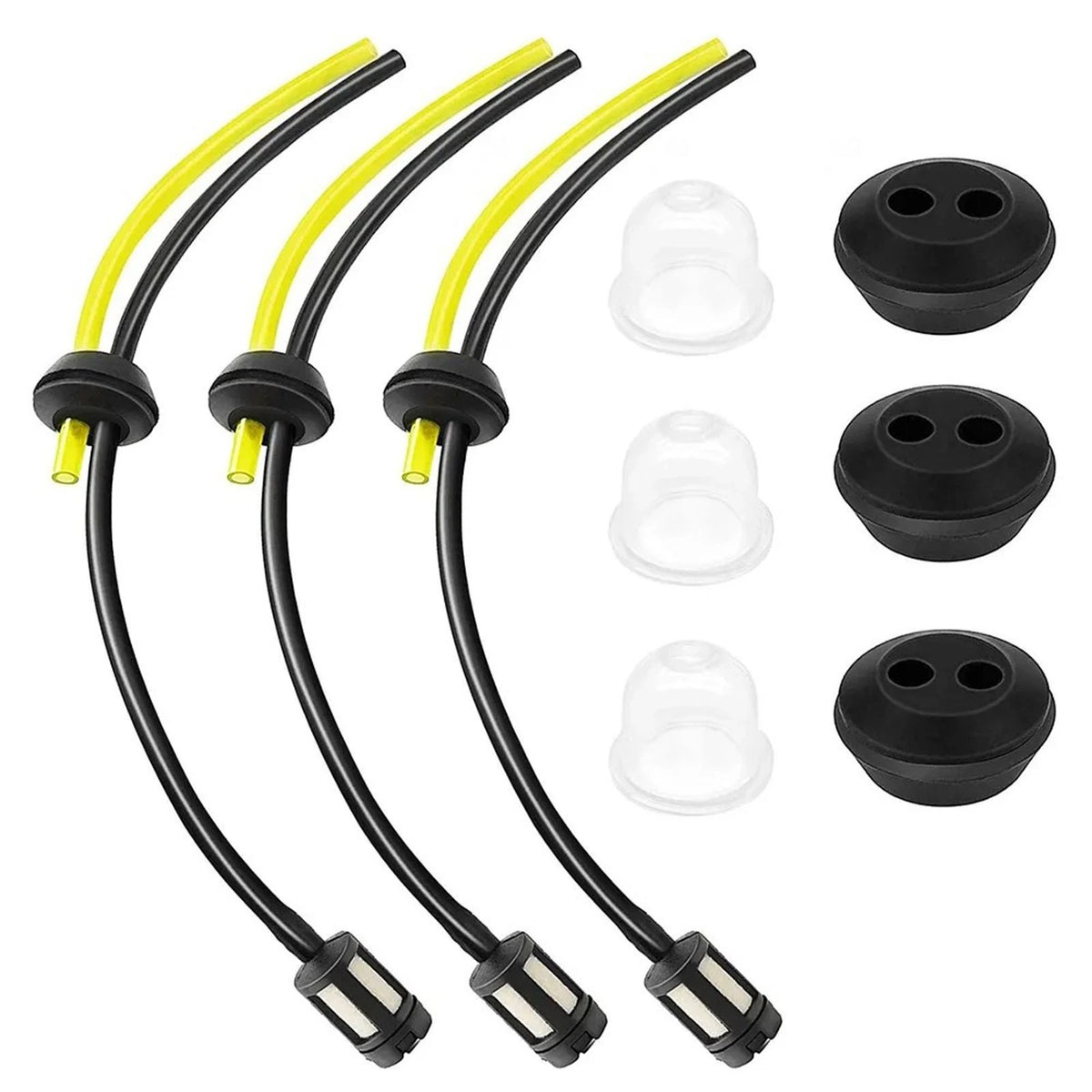 9 Piece Fuel Line Filter Kit for Strimmers Lawn Mowers (2010–2023)