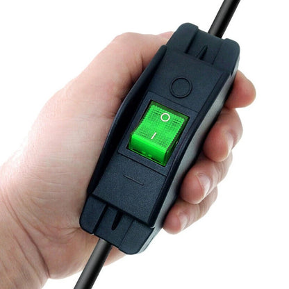 Double Pole Rocker Switch for Automotive Applications (LED Indicator)