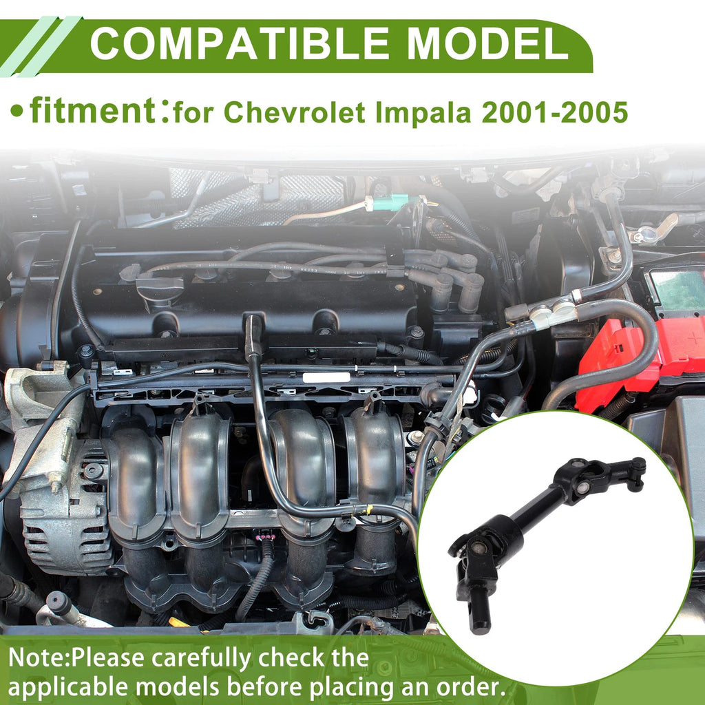 Steering Column Shaft Replacement for Chevrolet Impala (2001–2005) Metal 1Pc