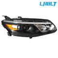 Right Side Halogen Headlight for Chevy Malibu (2016–2018) LABLT