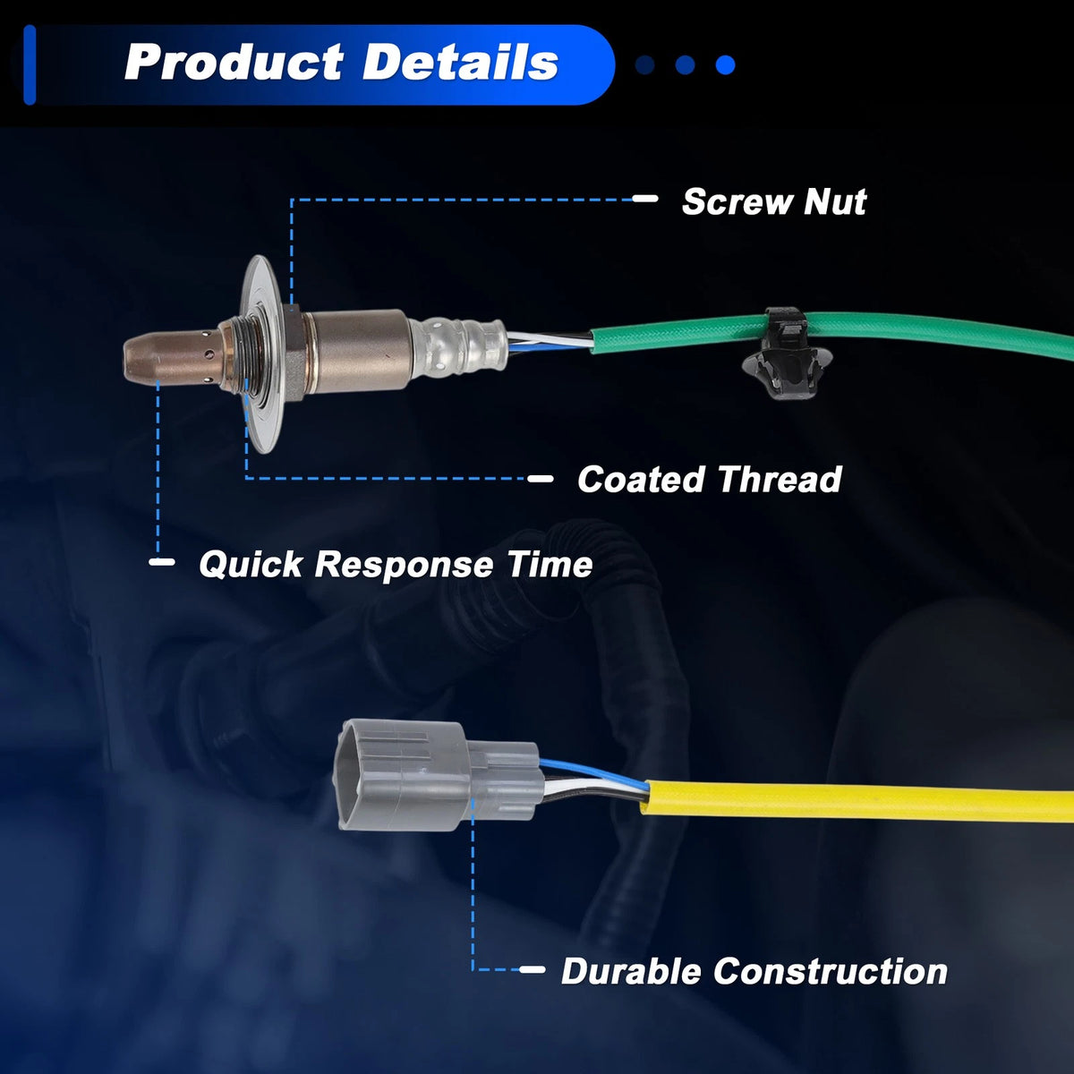 Set of 2 Upstream Downstream Oxygen Sensors for Subaru Forester 2011–2013
