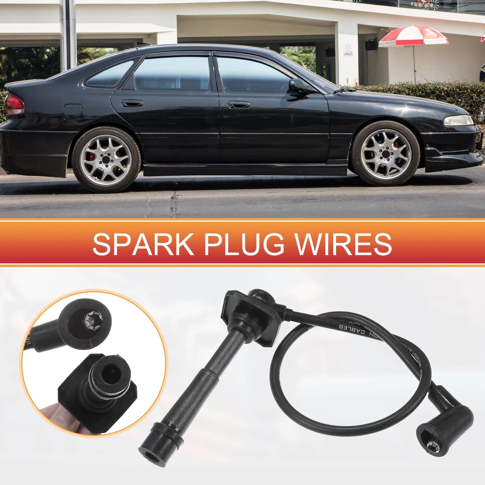 Spark Plug Wire Ignition Coil Cable Set for Mazda 626 IV (1992–1997)