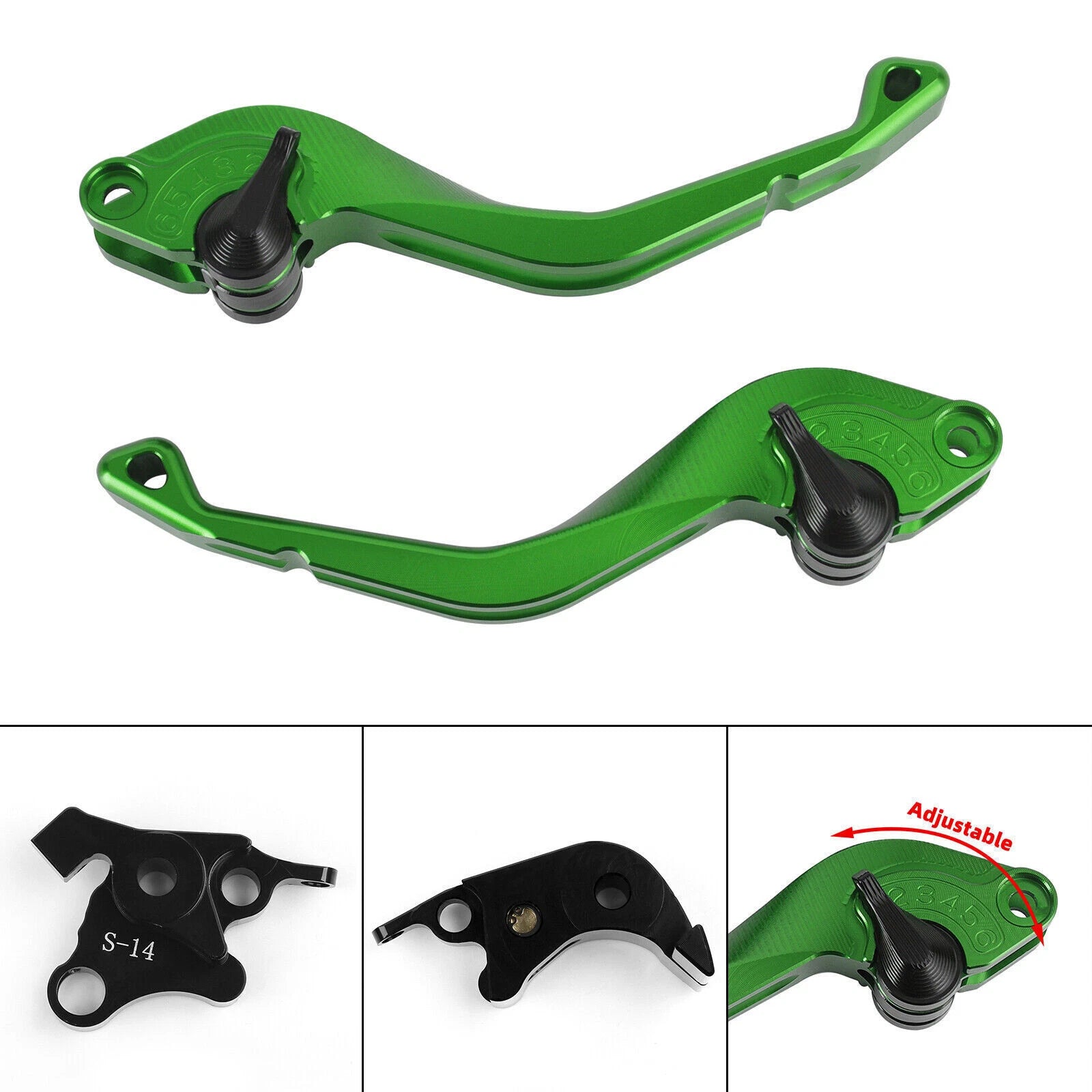CNC Short Clutch Brake Lever for Suzuki GSXR1000 (2007–2008) T9
