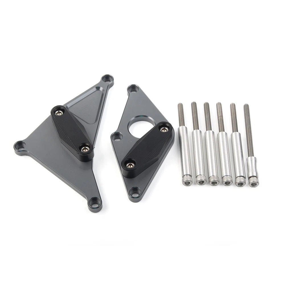 Engine Case Slider Protector Cover for Suzuki SV650 (2016–2018) Aluminum Titanium