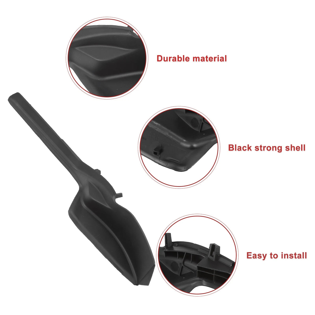 Front Left Windshield Wiper Cowl Panel for Toyota RAV4 (2020–2022) No.538670R070